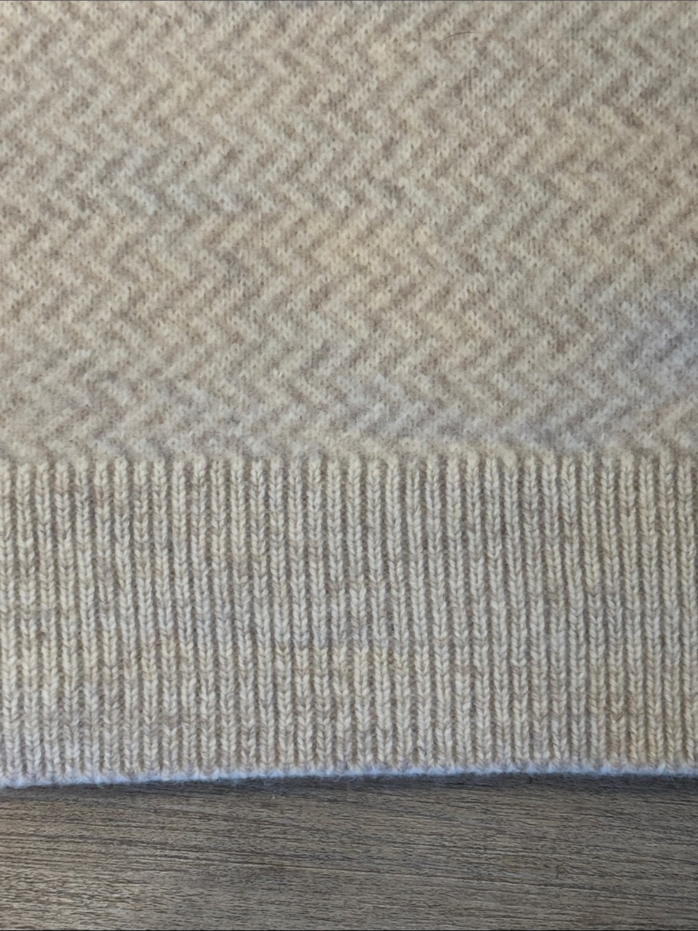 Faherty Donegal Ombre Crewneck Desert Sunset Ombré Herringbone Knit Sweater - Picture 9 of 15